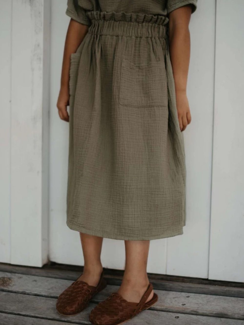 The Simple Folk NWT The Muslin Skirt